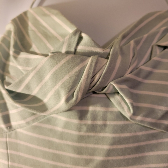 Sage stripped junior jumpsuit - Picture 2 of 5